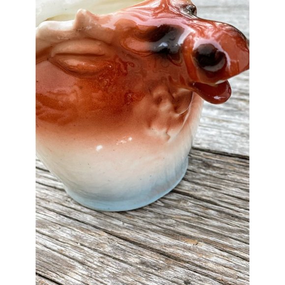 Antique Austria Moose Porcelain Creamer Pitcher - Picture 4 of 11